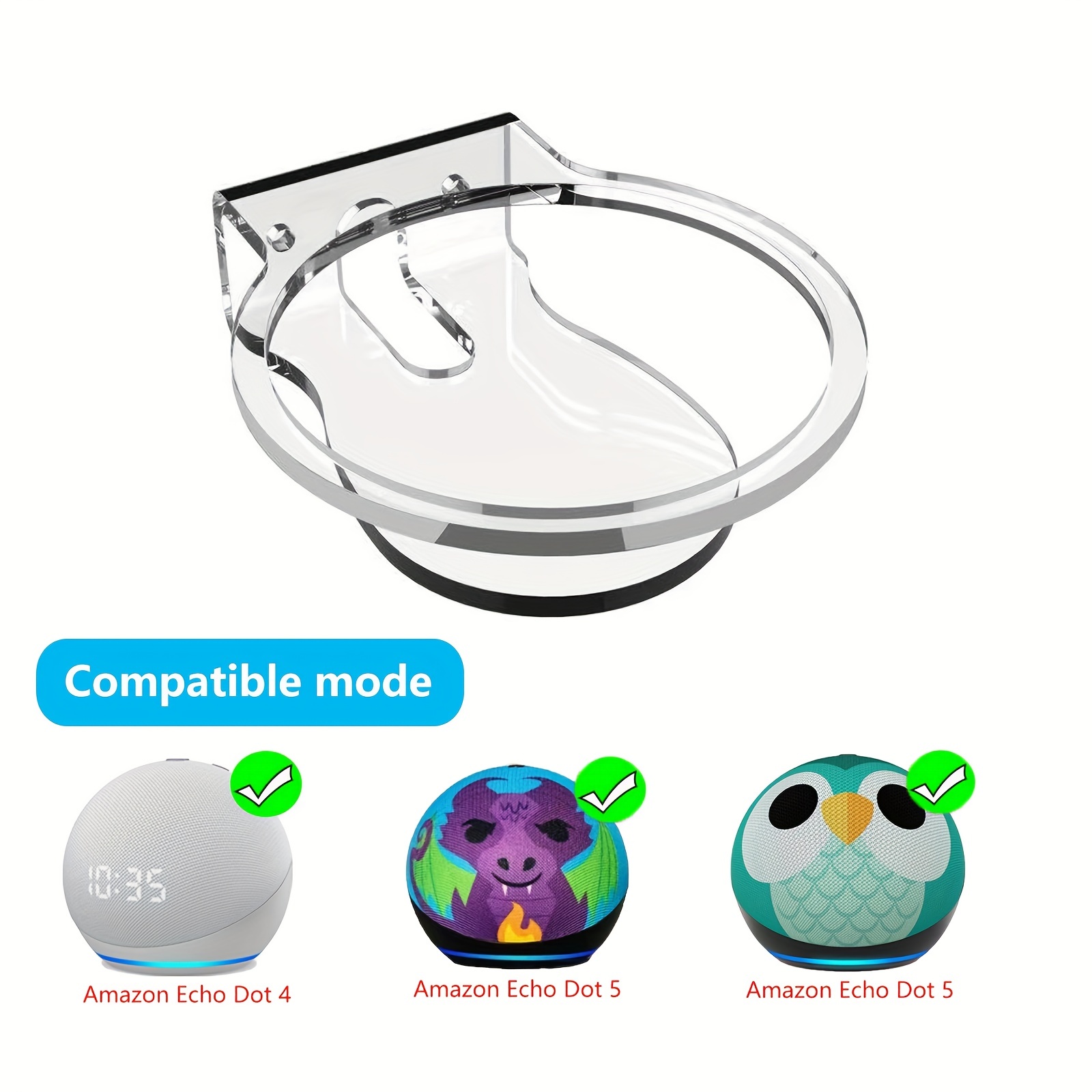 Desk Setup Speakers - Acrylic bracket is suitable For Amazon
