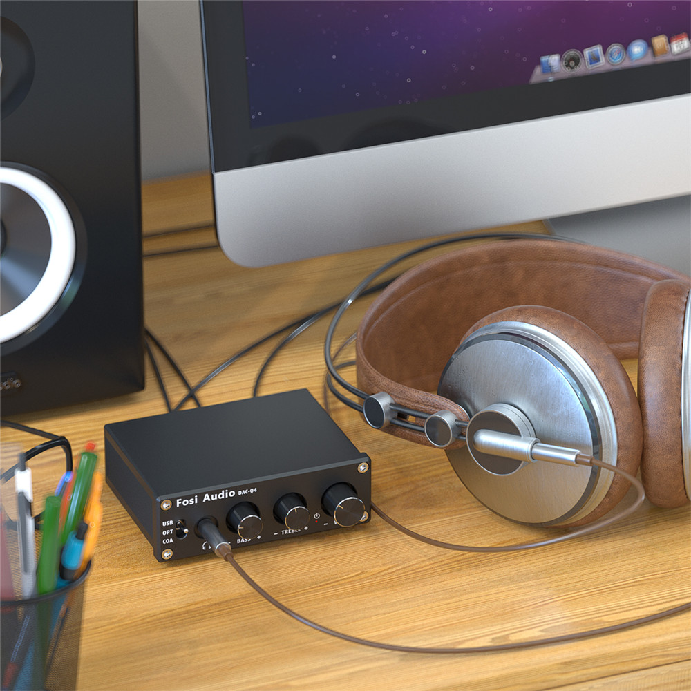 Fosi Âm Thanh Q4 Mini Stereo U - đánh giá và giá Desk Setup Speakers