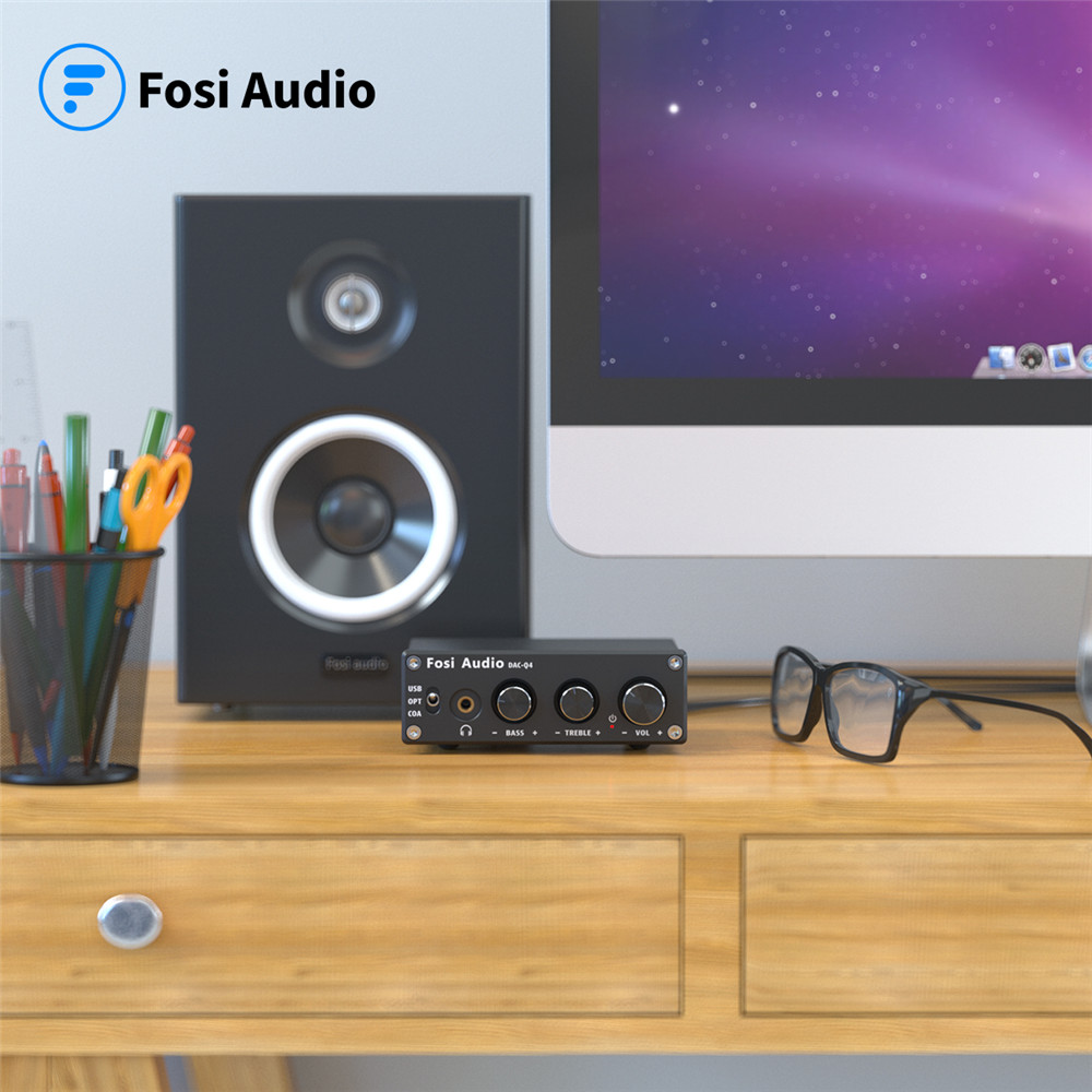 Fosi Âm Thanh Q4 Mini Stereo U - đánh giá và giá Desk Setup Speakers