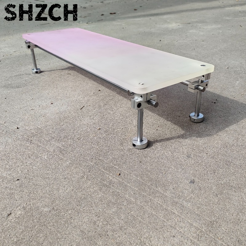 ‌Aesthetic Pink Gradient Acryl - đánh giá và giá Desk Setup With Laptop And Monitor