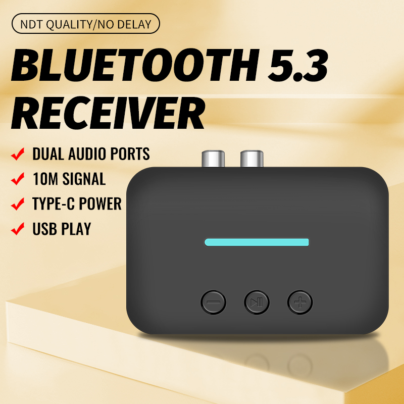 USB Bluetooth 5.3 Audio Receiv - đánh giá và giá Desk Setup Speakers