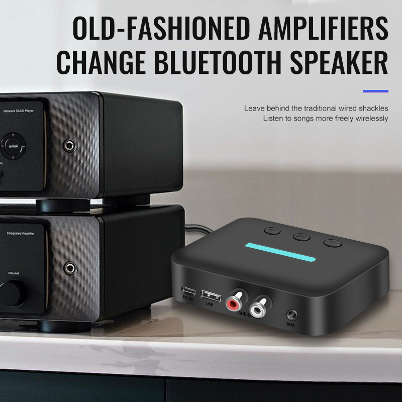 USB Bluetooth 5.3 Audio Receiv - đánh giá và giá Desk Setup Speakers