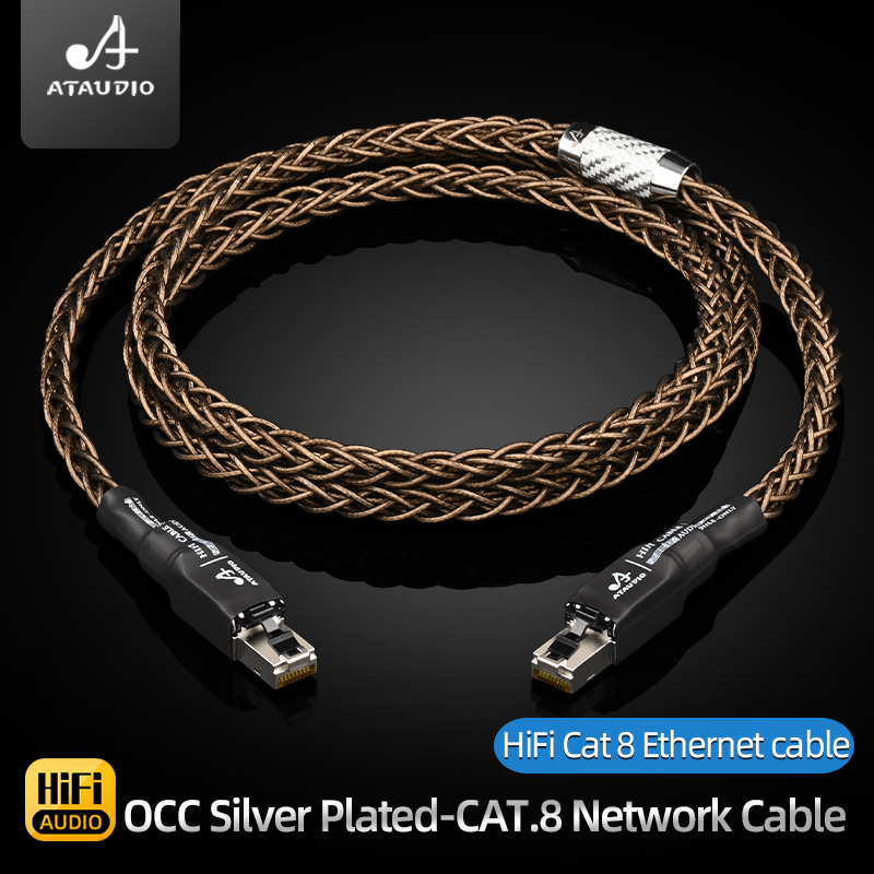 High Speed RJ45 Network Cable  - đánh giá và giá Desk Hifi Setup