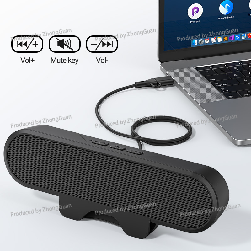 Mz-630 Clip-On PC Speaker Bar, - đánh giá và giá Speaker Desk Setup