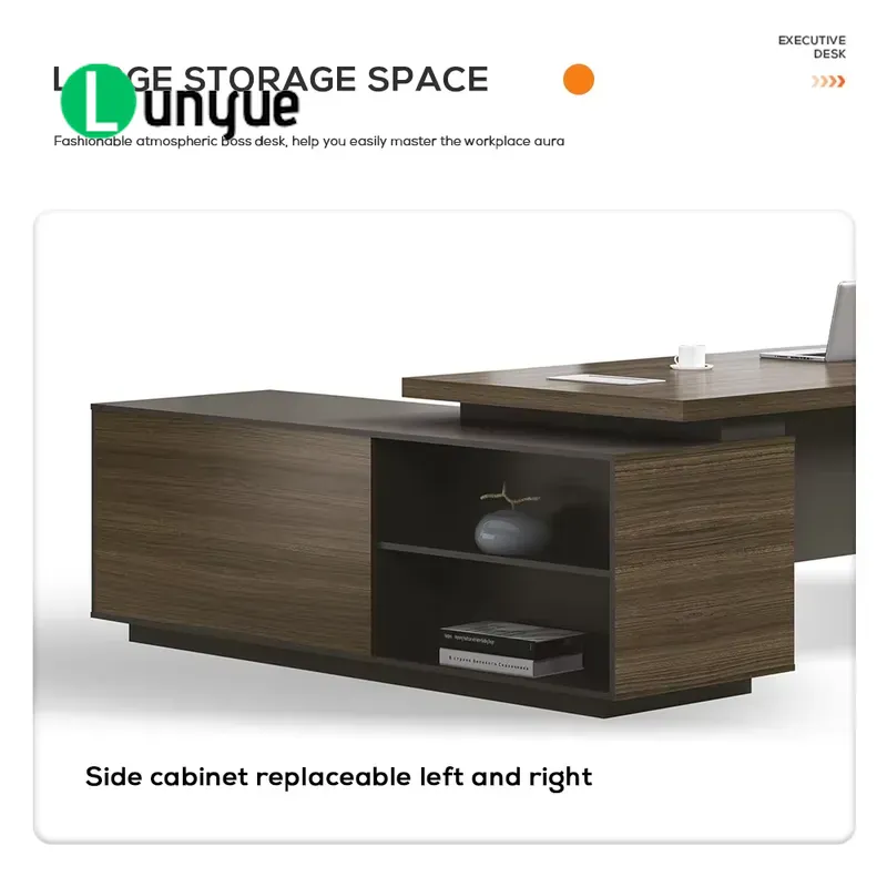 Modern L Shaped Executive Desk - đánh giá và giá Desk Setup Corner