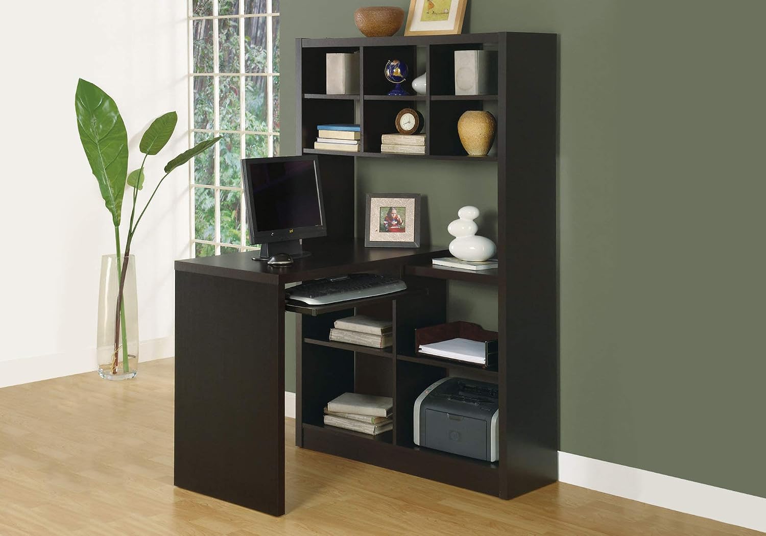 Corner Desk With Adjustable St - đánh giá và giá Desk Setup Corner