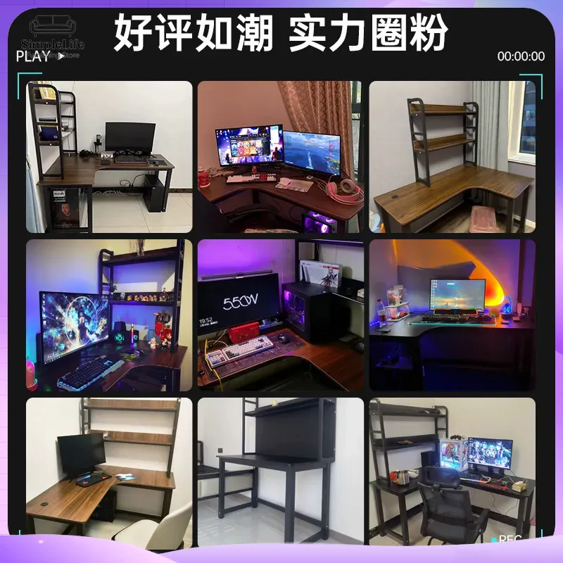 Corner Gaming Desk Computer De - đánh giá và giá Desk Setup With Laptop And Monitor