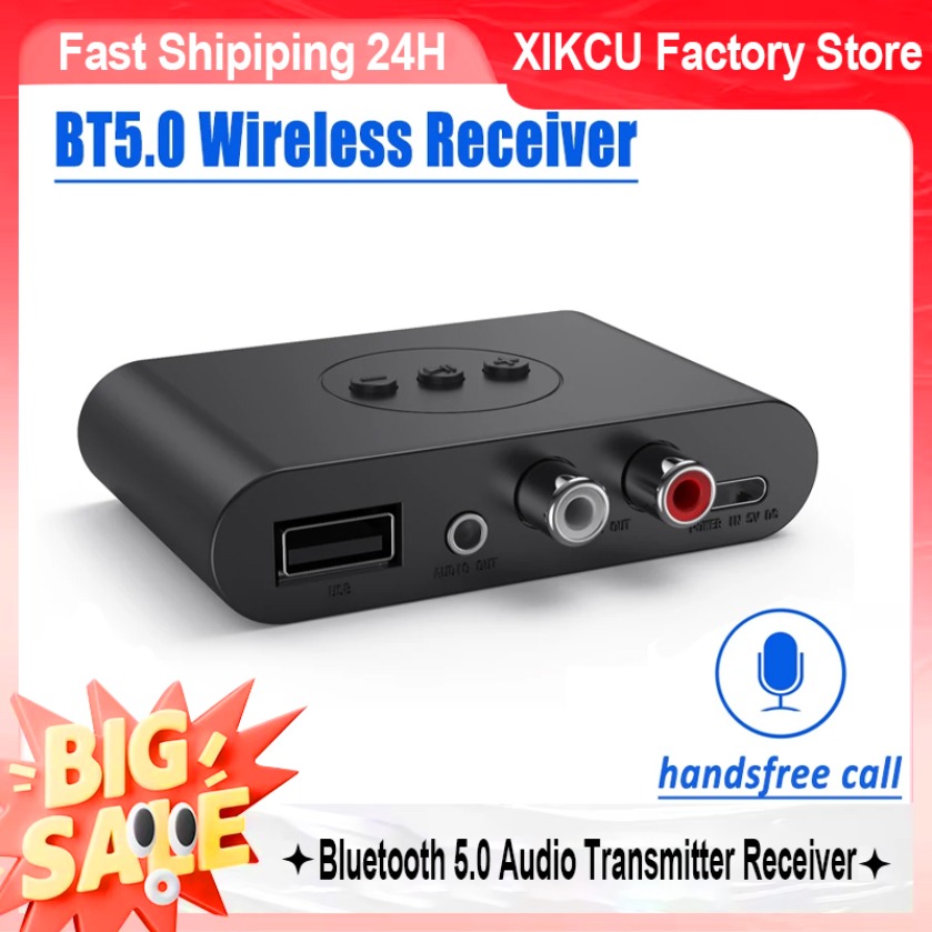 Bluetooth 5.0 Audio Transmitte - đánh giá và giá Desk Setup Speakers