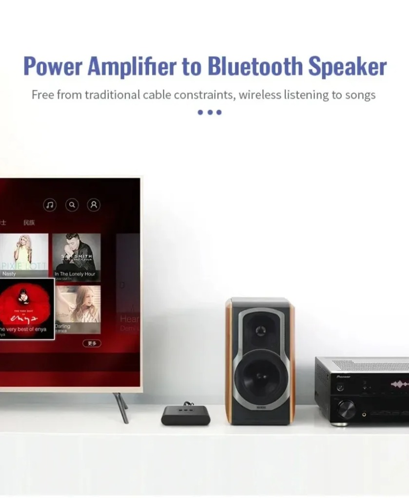 Bluetooth 5.0 Audio Transmitte - đánh giá và giá Desk Setup Speakers