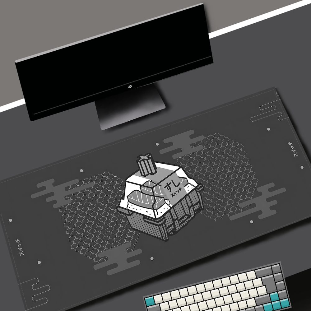 Switch Pads Kawaii Gaming Mous - đánh giá và giá Korean Desk Setup