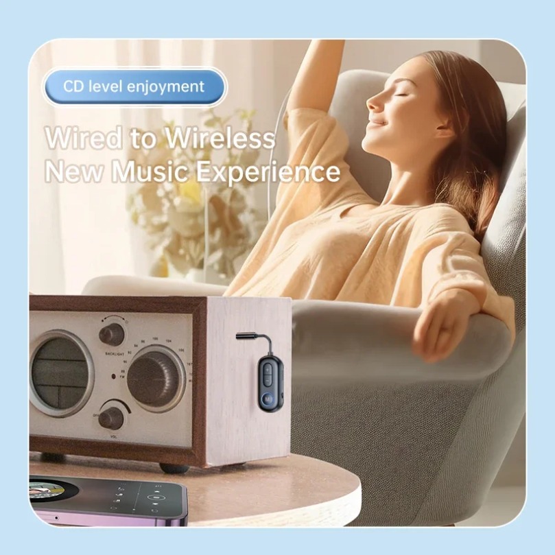 Bluetooth 5.3 Audio Transmitte - đánh giá và giá Desk Hifi Setup
