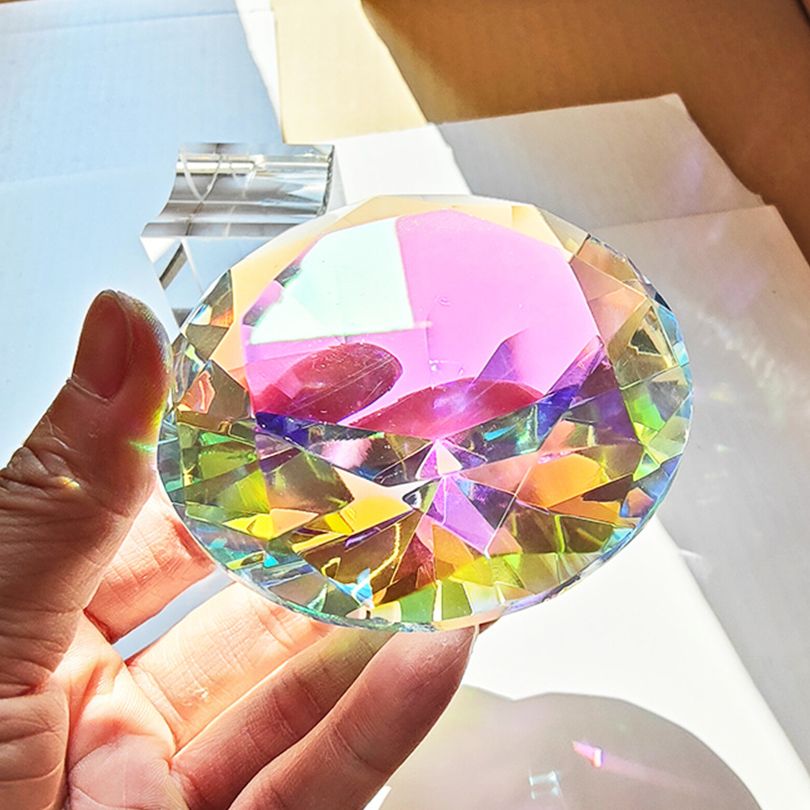 30-80mm AB Colorful K9 Crystal - đánh giá và giá Korean Desk Setup