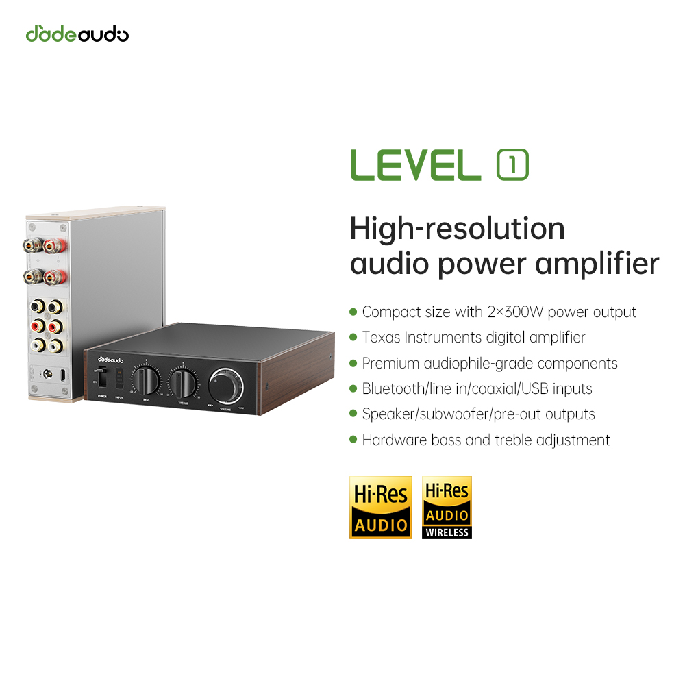 JadeAudio Level 1 Desktop HiFi - đánh giá và giá Desk Hifi Setup
