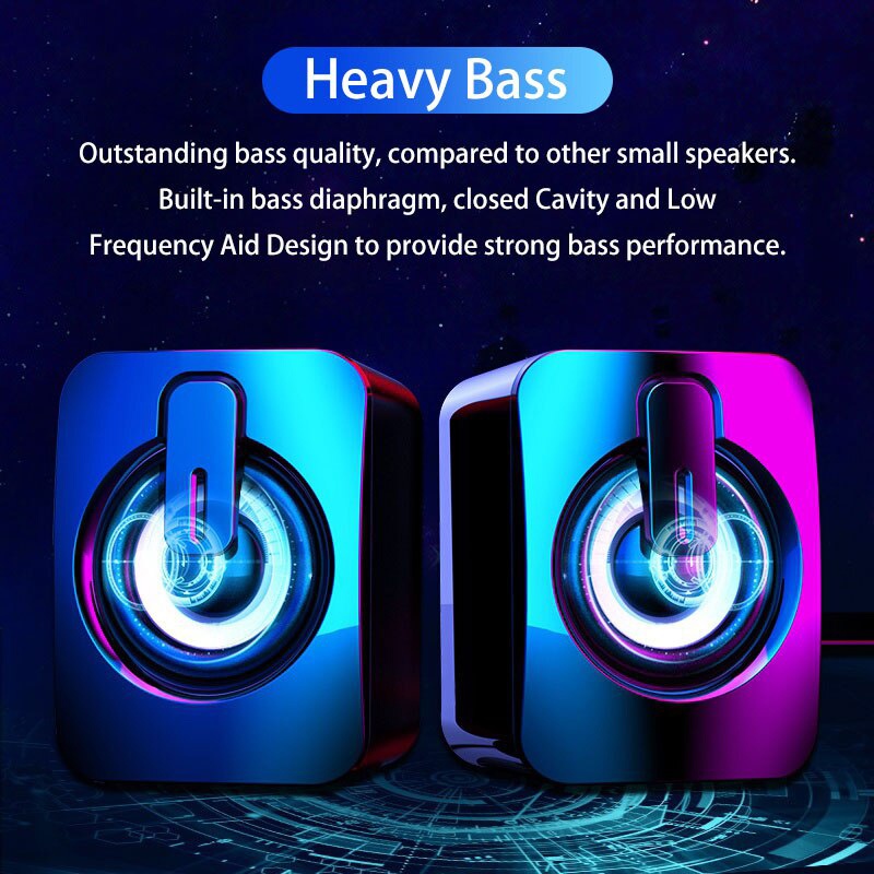 Mini Computer Speakers Volume  - đánh giá và giá Desk Setup Speakers