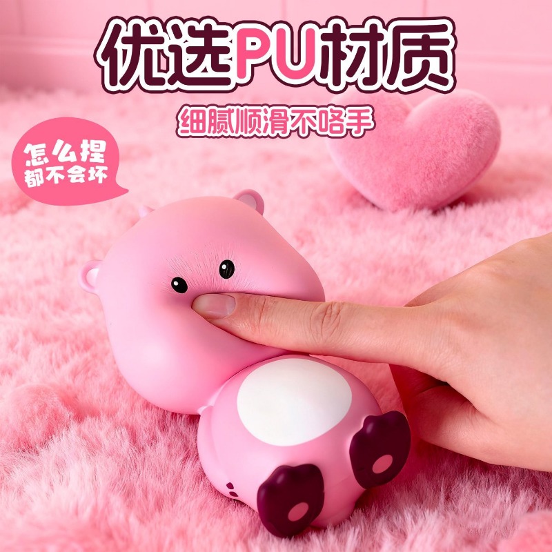Cute beaver Loopy pink slow re - đánh giá và giá Korean Desk Setup